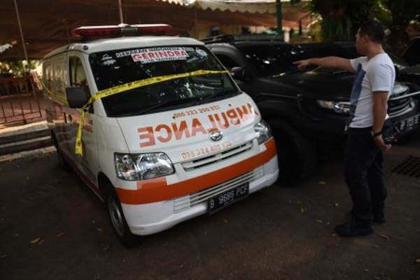  Ambulans Angkut Batu dan Amplop, Polisi Berencana Periksa Ketua DPC Gerindra Tasikmalaya