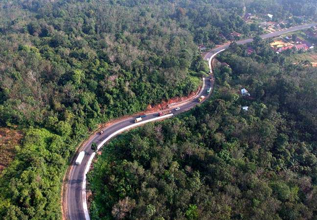  Polda Lampung Kerahkan Brimob Bersiaga di Tol Trans-Sumatra