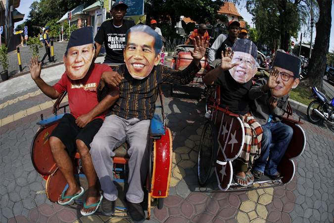  Aksi Damai Ingin Jokowi dan Prabowo Segera Bertemu