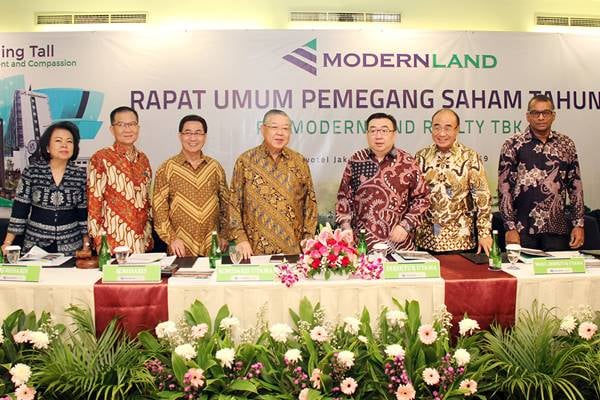  Modernland Realty Raup Prapenjualan Residensial Rp2,97 Triliun