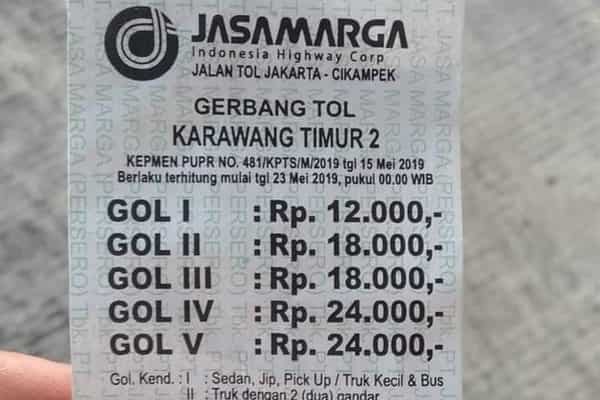  Tarif Tol Japek Melambung Dari Rp2.500 Jadi Rp12.000. Ini Penyebabnya