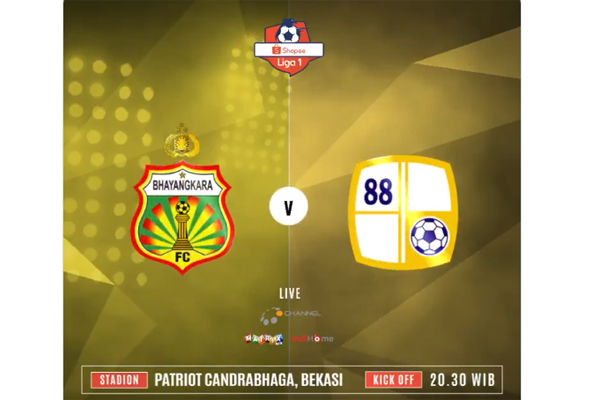  Liga 1: Bhayangkara FC vs Barito Putera, Live Sekarang