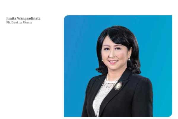 Plt. Direktur Utama PT Bank QNB Indonesia Tbk. Junita Wangsadinata.