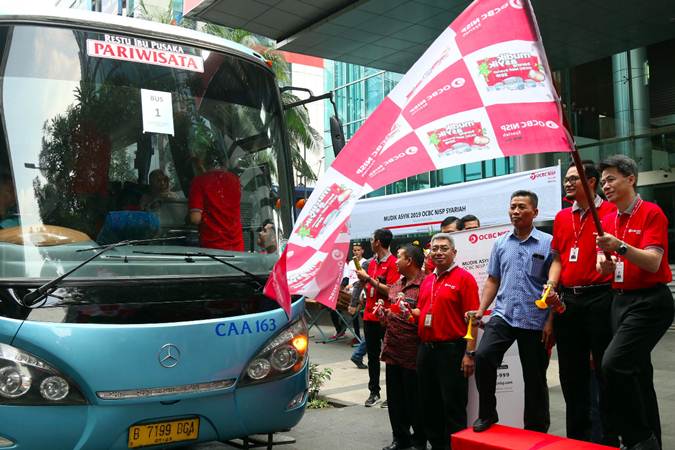  Bank OCBC NISP Berangkatkan Pemudik