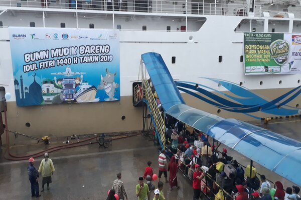  Sinergi BUMN Berangkatkan 2.145 Pemudik Kaltim Gratis ke Surabaya
