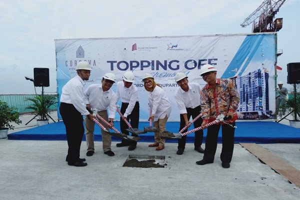  Lakukan Tutup Atap, Cordova Edupartment Siap Diserahkan Akhir 2019