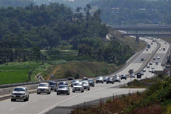  Mudik Lebaran 2019, Jalan Tol Salatiga-Boyolali Masih Ramai Lancar
