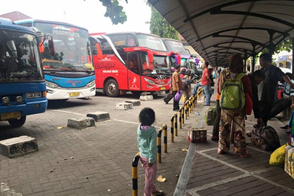  2.040 Pemudik Gratis Tiba di Terminal Giwangan Yogyakarta