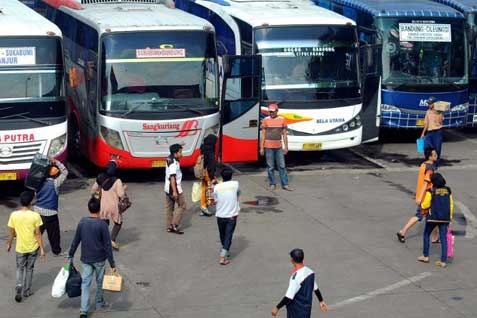  AHM Antar Ribuan Pemudik Motor Pulang Kampung Naik Bus Eksekutif
