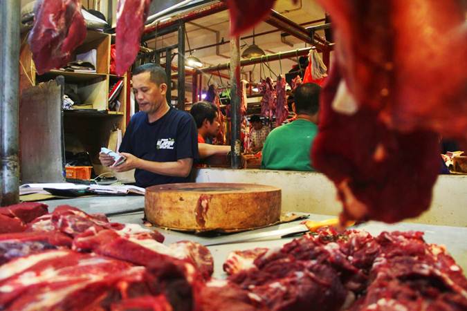  Jelang Lebaran Stok Daging Surplus