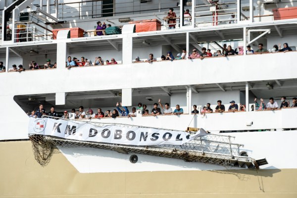  JELAJAH LEBARAN JAWA-BALI 2019 : Menhub Sebut Jumlah Penumpang Kapal Naik Hingg 30 Persen