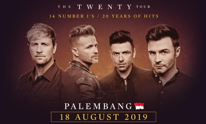  Westlife Gelar Konser di Palembang Agustus 2019, Ini Harga Tiketnya