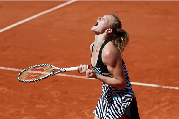  Hasil Tenis Prancis Open : Osaka & Serena Tersingkir, Halep Lanjut