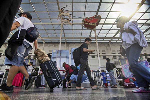  Mudik Lebaran 2019 : Stasiun Pasar Senen Sediakan Fasilitas Ruang Menyusui hingga Taman Bermain