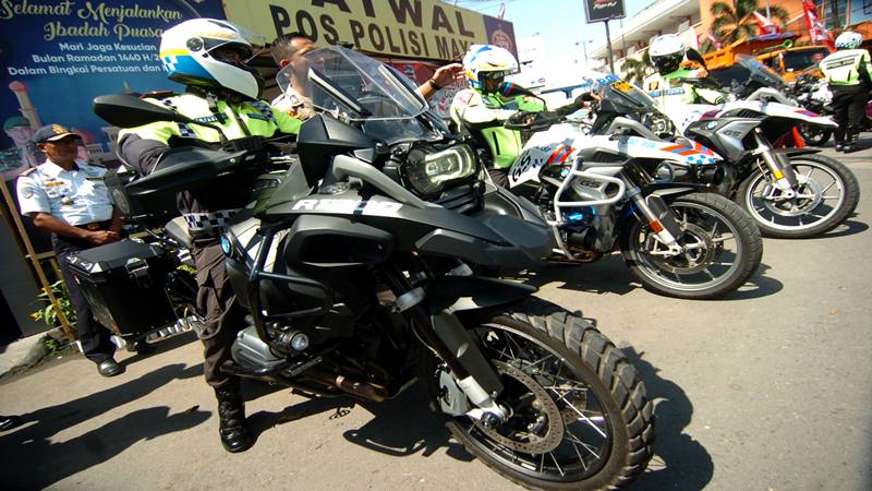  JELAJAH LEBARAN JAWA-BALI 2019: Pemudik Bersepeda Motor Bergerak ke Arah Timur Jawa