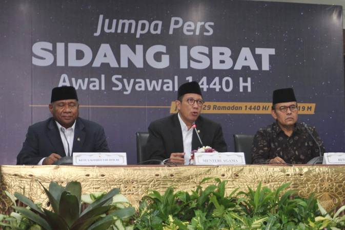  Idulfitri 2019 Jatuh pada Hari Rabu