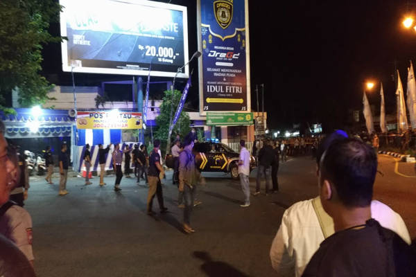  Bom Meledak di Pos Polisi Kartasura, Arus Lalin Dialihkan