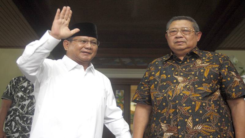  Tagar #ShameOnYouPrabowo Viral Pasca-Prabowo Berkunjung ke Kediaman SBY