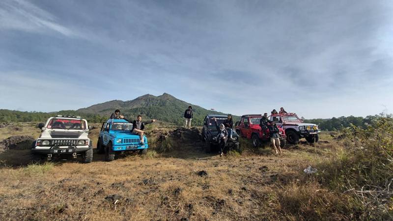  JELAJAH JAWA BALI 2019: Menjamah Kawasan Gunung Batur dengan Jeep Tour