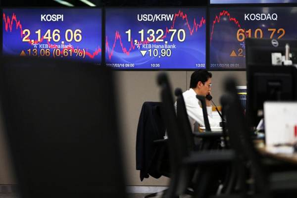  Bursa Asia Menguat Terbatas