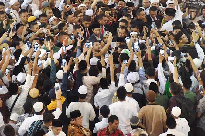  Presiden Jokowi Salat Idulfitri 1440 H di Masjid Istiqlal