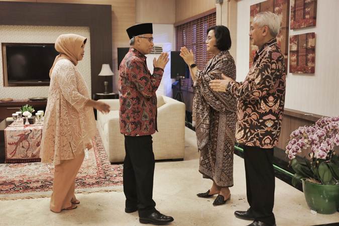  Sri Mulyani Gelar Open House Lebaran 2019