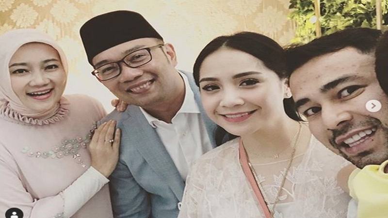  Foto Bersama Ridwan Kamil, Baju Nagita Slavina Seharga Rp30 Juta Jadi Sorotan