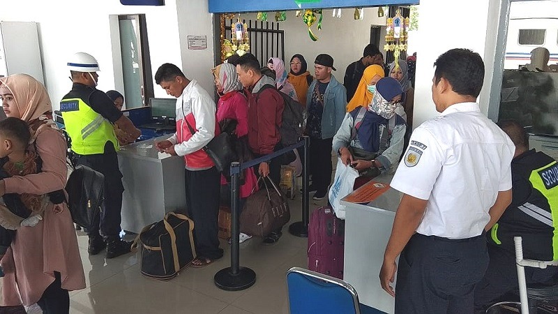  Puncak Arus Mudik KAI Daop 7 Madiun, Penumpang Yang Datang Hampir Capai 19 Ribu Orang