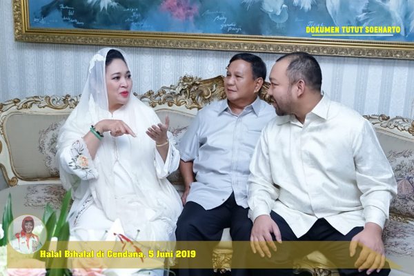  Rayakan Lebaran, Mbak Tutut Unggah Foto Kebersamaan Keluarga Prabowo