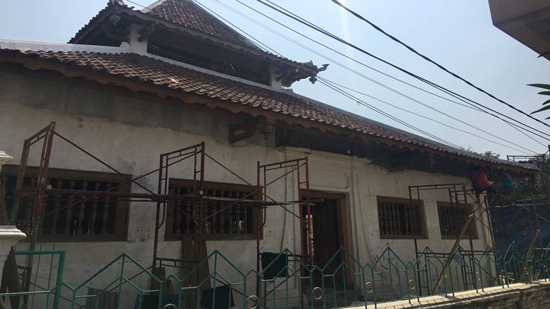  Mengembalikan Kejayaan Masjid Angke Lewat Restorasi