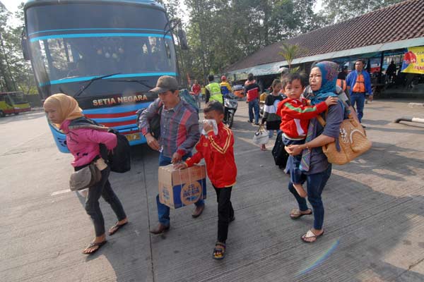  Lebaran, Terminal Poris Tangerang Berangkatkan 14.676 Penumpang