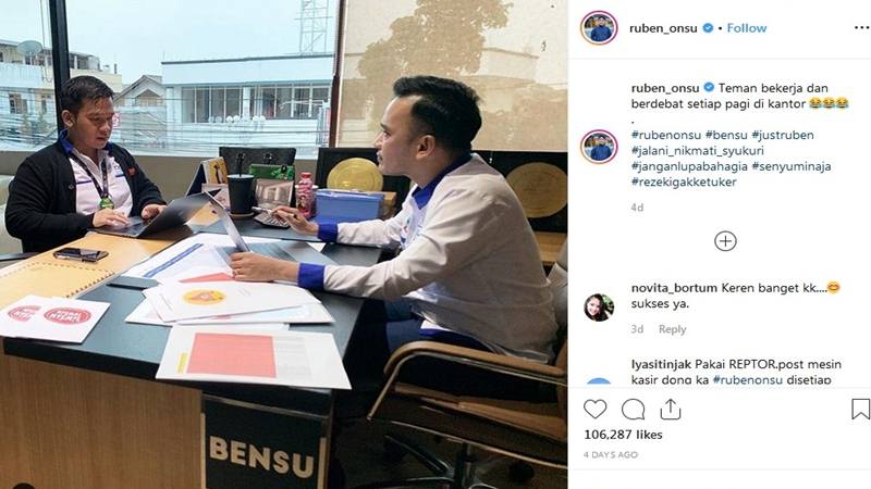  Sukses dengan Ayam Geprek, Ruben Onsu Cari Cuan di Production House