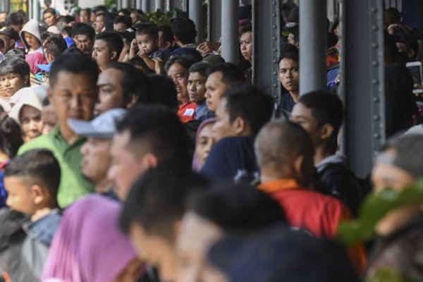  JELAJAH LEBARAN JAWA-BALI 2019: H+2 Lebaran, Penumpang Kereta Api Naik 0,8%