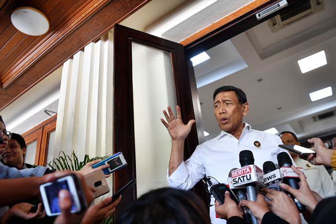  Terkait Penangkapan Sejumlah Tokoh, Ini Penjelasan Wiranto