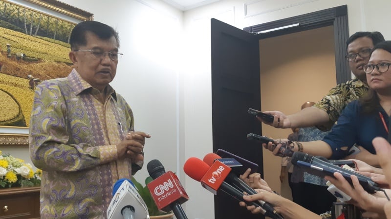  Wapres JK Harapkan Apa pun Keputusan MK Dipatuhi Peserta Pilpres 2019