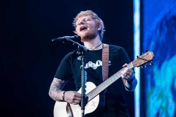  Lagu Ed Sheeran Paling Banyak Diputar di Inggris Sepanjang 2018