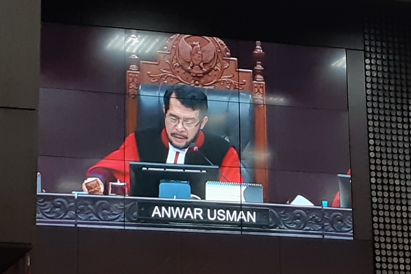  Pimpin Sidang Gugatan PHPU, Anwar Usman Hakim Ketua MK yang Pernah Main Film