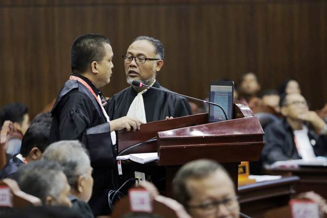  Sidang MK : Bambang Widjojanto Bacakan 15 Petitum Permohonan, Ini Isinya 