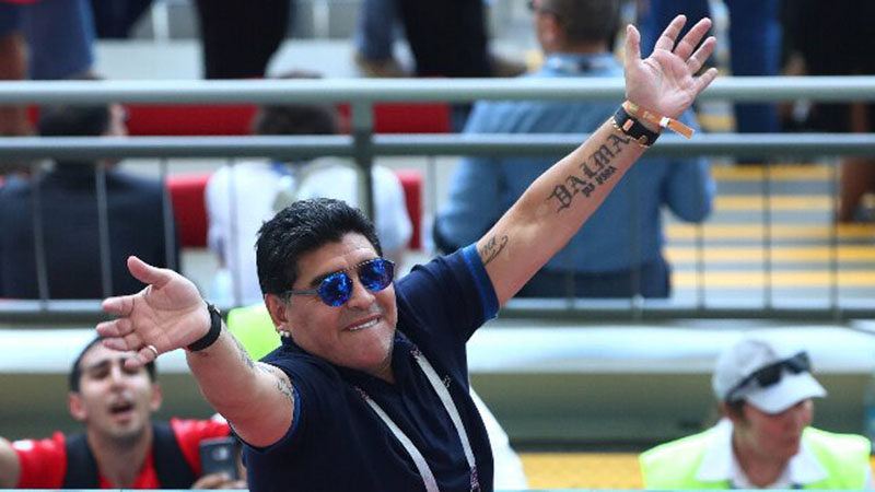  Punya Masalah Kesehatan, Maradona Tinggalkan Klub Meksiko