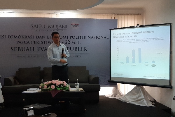  Ini Hasil Survei Optimisme Kondisi Ekonomi Indonesia Selepas Pemilu 2019