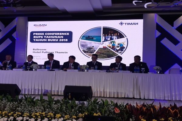  Timah (TINS) Realisasikan Ekspor 28.000 Metrik Ton hingga Mei 2019