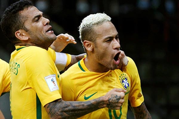  Dani Alves : Tanpa Neymar, Brasil Tidak Menjadi Lemah