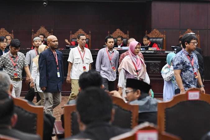  Sidang MK, Saksi Prabowo Tidak Bisa Memastikan DPT Invalid Ikut Pencoblosan Saat 17 April 