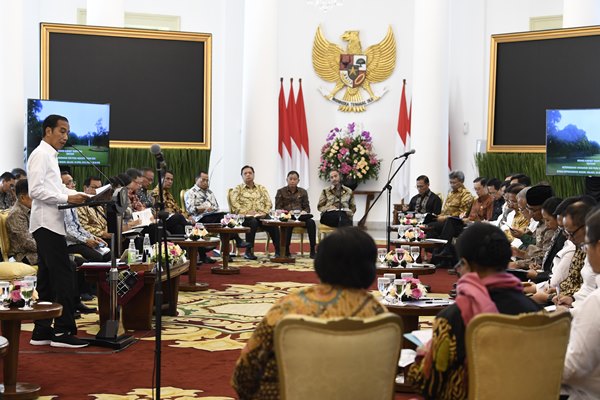  Jokowi Ajak Asean Bersatu Hadapi Perang Dagang AS-China
