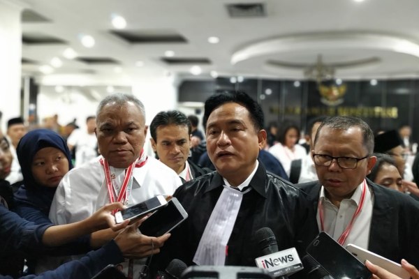  Yusril Sebut DPT Siluman Tak Sepenuhnya Menguntungkan Jokowi-Ma\'ruf