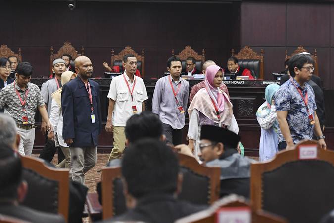  Sidang MK : Saksi Prabowo-Sandi Klaim Ada 56.832 NIK Kecamatan Siluman