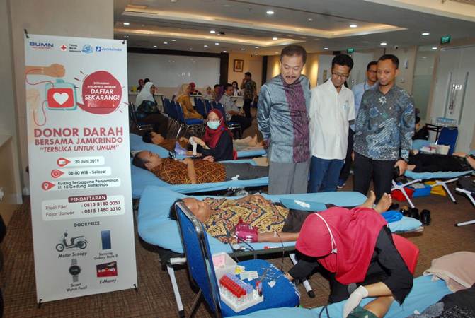  Jamkrindo Gelar Donor Darah