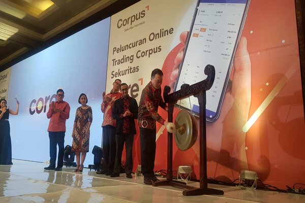  Corpus Sekuritas Bidik Transaksi Trading Rp100 Miliar/Hari