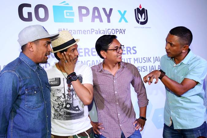  Go-Pay Kerja Sama dengan Institut Musisi Jalanan