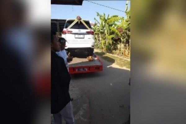  Viral Mas Kawin Fortuner, Kini Mobil Disita Polisi karena Curian dari Diler